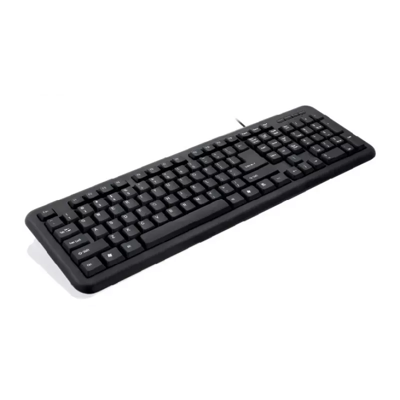 iBox OFFICE KIT II Conjunto de teclado y ratón con USB, QWERTY, Inglés, Negro