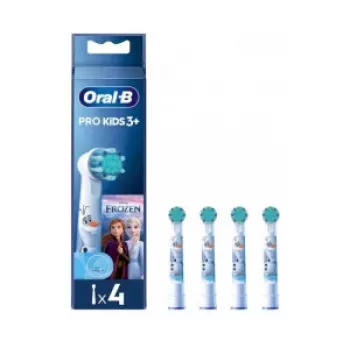 Cabezales de cepillo de dientes de recambio BRAUN Oral-B 805879 — pack de 4 (diseño infantil: Spiderman/Frozen)