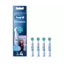 Cabezales de cepillo de dientes de recambio BRAUN Oral-B 805879 — pack de 4 (diseño infantil: Spiderman/Frozen)