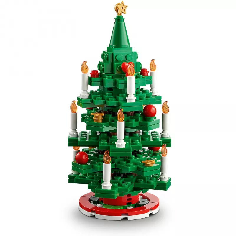 LEGO Árbol de Navidad Set 40573 — modelo de exposición de temporada, mini construcción decorativa
