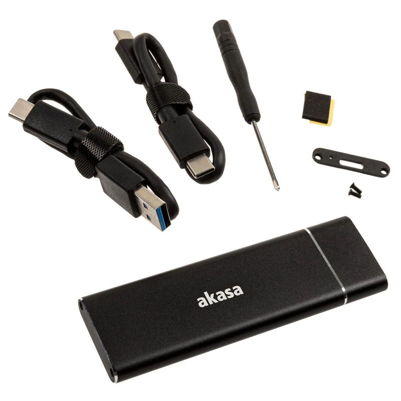 Carcasa para SSD Akasa AK-ENU3M2-02 Negra M.2