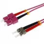 Cable de fibra óptica Helos 3 m OM4 SC/ST