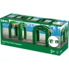 BRIO 33253 pies de apoyo verdes, 2 uds.