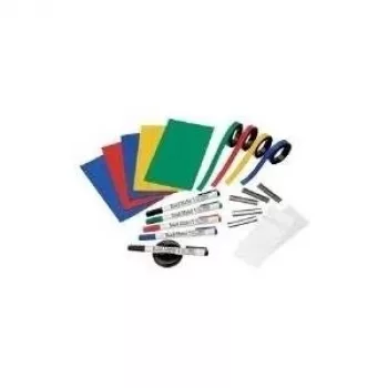 Set de accesorios para moderadores MAUL HEBEL, características profesionales contenido: símbolos magnéticos, una hoja de cada: círculo diámetro 10 mm (65136-99)