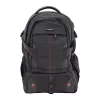 Mochila White Shark VOYAGER GBP-012 — negra, diseño resistente al agua