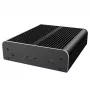 Caja de PC Akasa Newton RC caja compacta sin ventilador para ASUS NUC 14 Pro, Mini ITX, negra