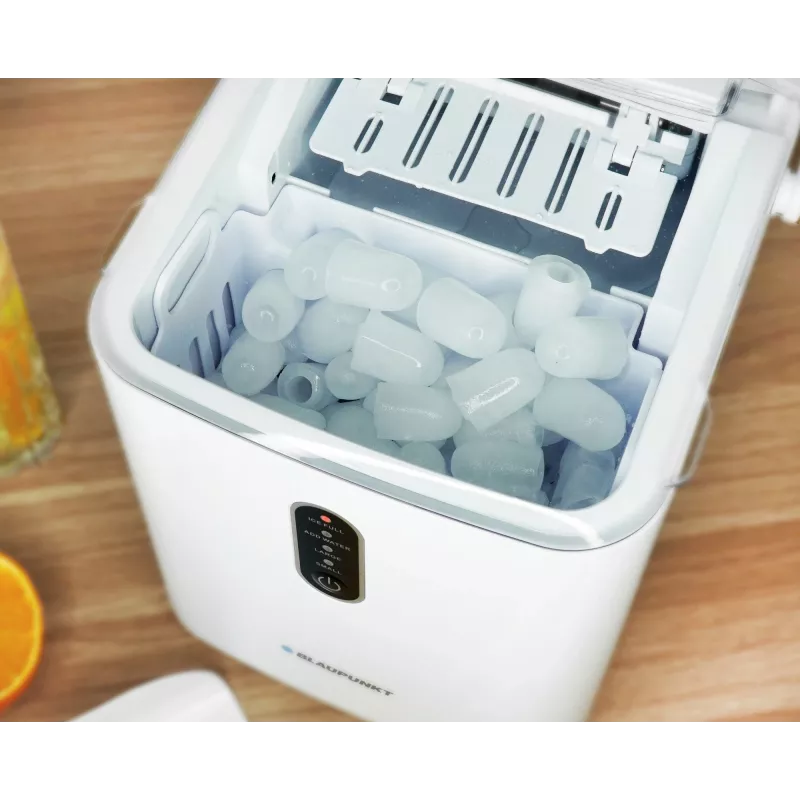 Máquina de cubitos de hielo BLAUPUNKT IMB201 diseño compacto producción rápida de hielo