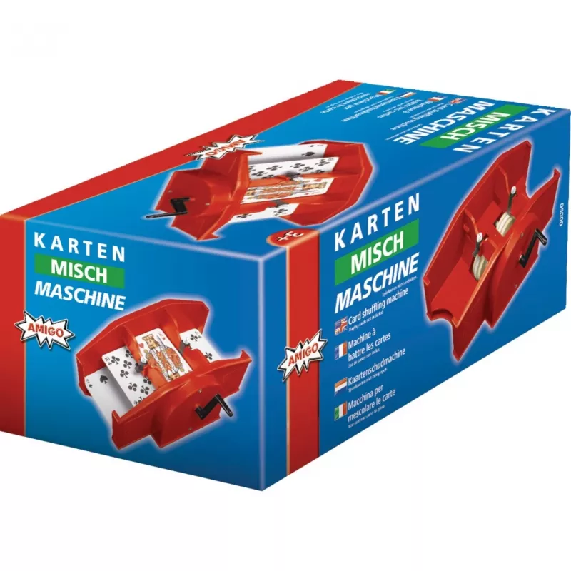 Máquina mezcladora de cartas (rojo)
