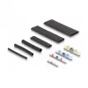 Set de tubos termorretráctiles DeLOCK 308 uds. negro multicolor poliolefina