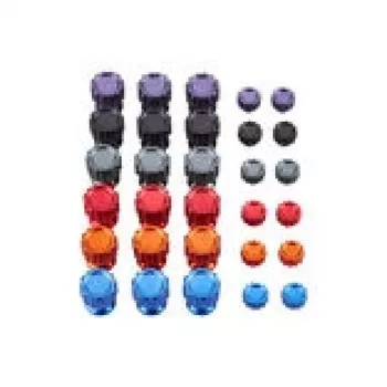 Asetek set de colores de botones de aluminio para controlador Asetek – set de 6 colores