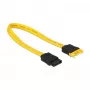 Cable SATA DeLOCK 83949 0,2 m SATA 7 pines amarillo