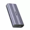 Carcasa SSD UNITEK S1226A negra gris M.2 PCI Express 40 Gbit/s