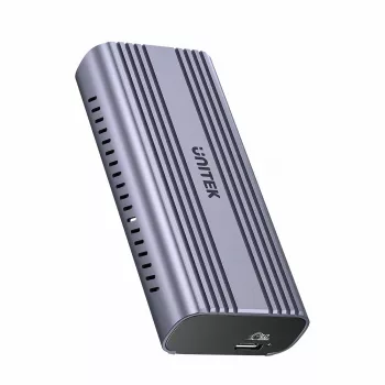 Carcasa SSD UNITEK S1226A negra gris M.2 PCI Express 40 Gbit/s