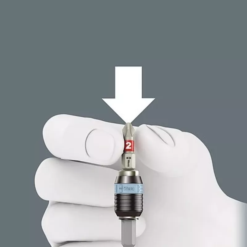 Juego de puntas Wera 30 piezas BC Stainless/30 Bit-Check Phillips Phillips, Phillips Pozidriv, TORX, hexagonal interior (05071109001)
