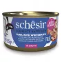 SCHESIR en agua de cocción Atún con espadín - Comida húmeda para gatos - 85 g
