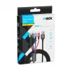 Cable de carga universal 4 en 1 I-BOX USB IKUM4W1