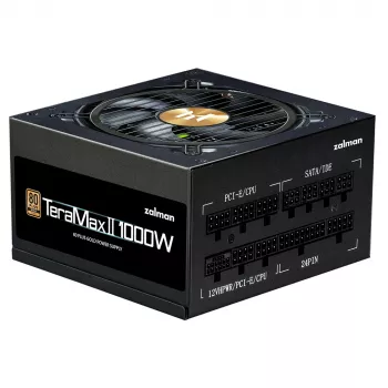 Zalman ZM1000-TMX2 TerraMax II 80 Plus Gold fuente de alimentación totalmente modular ATX 3.0 PCIe 5.0 - ATX - 80 PLUS Gold