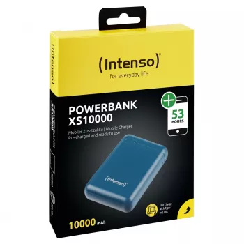 Intenso XS10000 polímero de litio (LiPo) 10000 mAh color petróleo