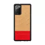 Funda para móvil Man and Wood Galaxy Note 20 Herringbone Azalea negro