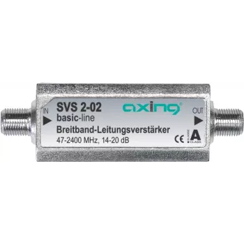 Axing SVS 2-02 Amplificador de señal de TV 47 - 2400 MHz (SVS 2-02)