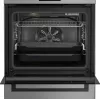 Cocina independiente de gas y eléctrica BEKO FBM62330GXTN 60 cm, placa de gas de 4 fuegos, horno eléctrico de 72 l, clase de eficiencia energética A