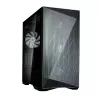 Zalman Z9 Iceberg MS negro caja de PC ATX mid tower con 4 ventiladores ARGB de 140 mm - torre midi/mini - ATX