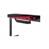 Mesa DIABLO CHAIRS X-Mate negra rectangular fibra de carbono 1600x750x755 mm