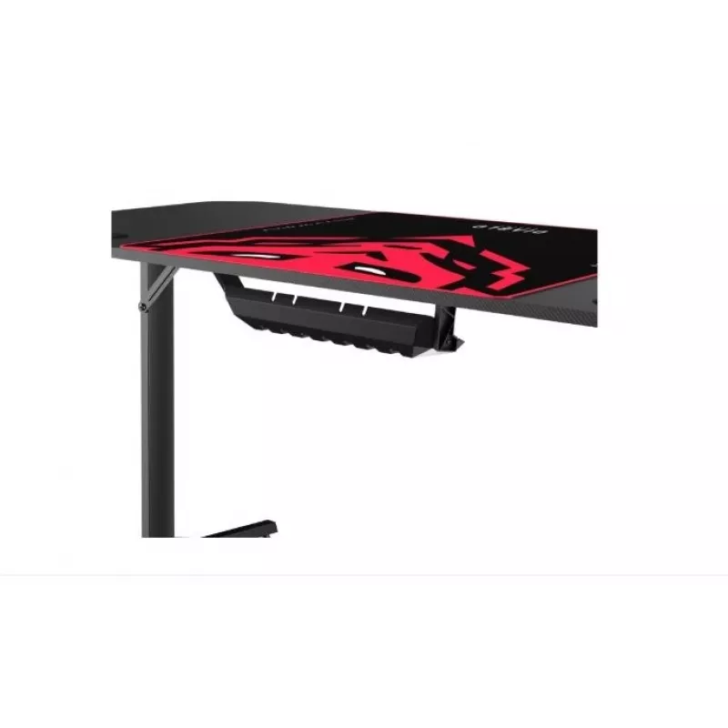 Mesa DIABLO CHAIRS X-Mate negra rectangular fibra de carbono 1600x750x755 mm