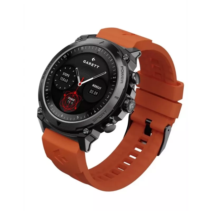 Smartwatch Garett Atom Negro Steel