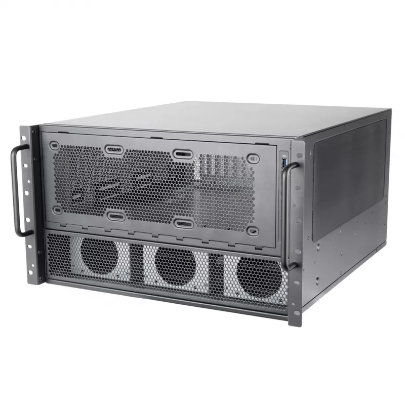 Caja de PC SilverStone SST-RM600 ATX Negra