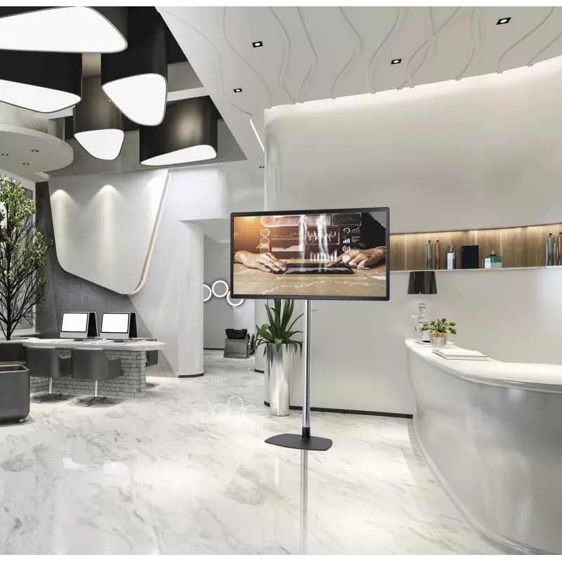 Soporte para pantalla plana Edbak STDV100 para pantallas de 40-75 pulgadas, negro