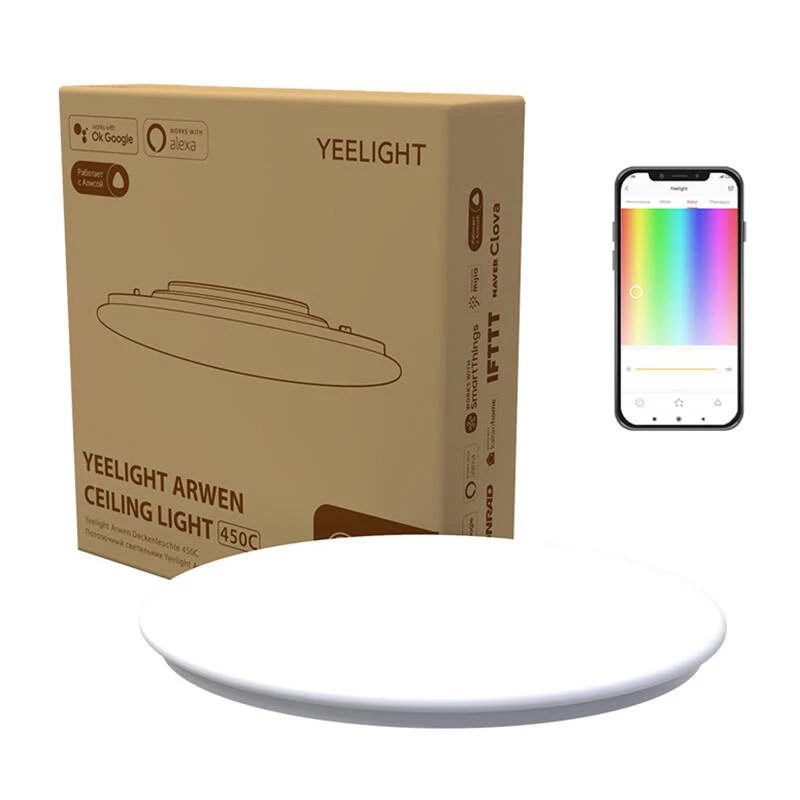 Lámpara de techo Xiaomi Yeelight Arwen YLXD013-B 450C — lámpara de techo LED inteligente