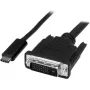 Microconnect USB3.1CDVI18B Adaptador de cable de vídeo 1,8 m USB-C a DVI-D negro (USB3.1CDVI18B)