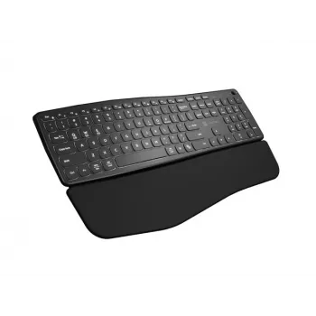 Teclado NATEC PORIFERA Home/Office Bluetooth QWERTY US International negro
