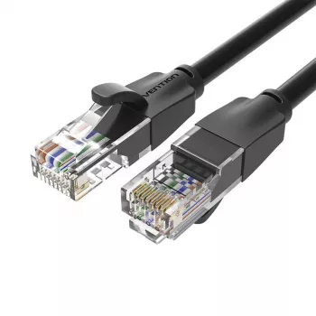 Cable de red CAT.6 UTP/10M negro Ibebl Vention