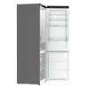 Gorenje NRB620E61X4WFE frigorífico combi, de libre instalación, NoFrost, 413 l (283 l frigorífico + 130 l congelador inferior), pantalla electrónica, iluminación LED, clase energética E, acero inoxidable
