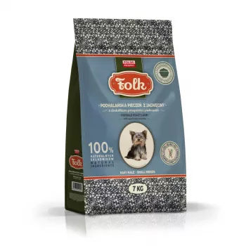 FOLK Razas pequeñas Asado de cordero al estilo Podhale con codorniz y perejil - Comida seca para perros - 7 kg