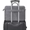 Funda toploader DEFENDER Solid para portátiles de 15,6 pulgadas, poliuretano, gris, asa de transporte, correa de hombro extraíble