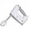 Batidora de mano Bosch MFQ36480 – 450 W, 5 velocidades con turbo, gris/blanco, varillas y ganchos amasadores