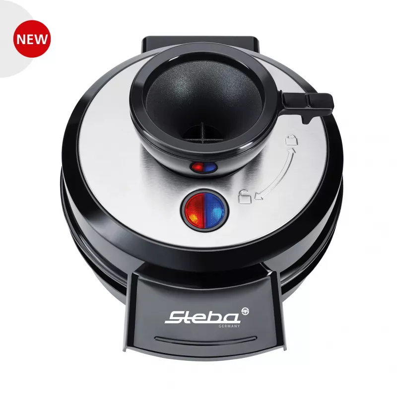 Steba WE 20 VOLCANO (negro) 4 gofres 700W Negro gofrera (182800)
