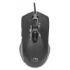 Manhattan ratón gaming con LED, con cable, siete botones, rueda de desplazamiento, 7200 dpi, negro con iluminación LED, tres años de garantía