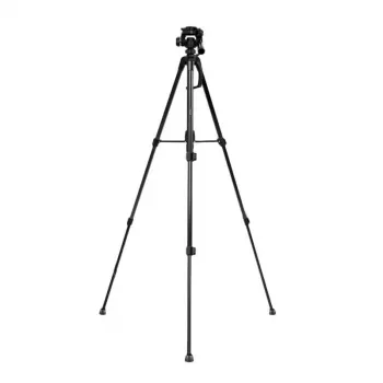 Trípode con cabezal 3D-360° + soporte para móvil Puluz PU3096B