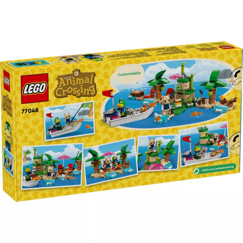 LEGO Set de construcción 77048 Animal Crossing Excursión en barco con la isla del capitán