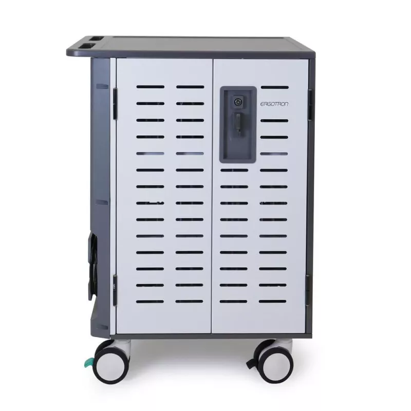 Ergotron Zip40 - Carro (solo carga) - para 40 tablets / portátiles - tamaño de pantalla: hasta 39,6 cm (hasta 15,6 pulgadas)