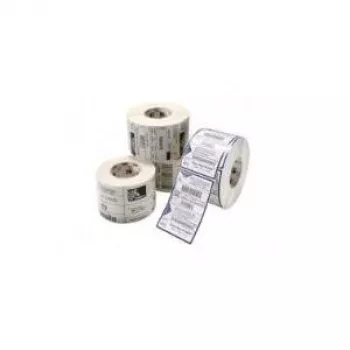 Kit ZipShip Zebra, compuesto por 3 rollos de etiquetas Z-Select 2000T, 75x35mm, 1760 etiquetas/rollo y 3x cinta 3200, cera/resina, 84mm, para impresoras de escritorio (LRDOC-blanco)