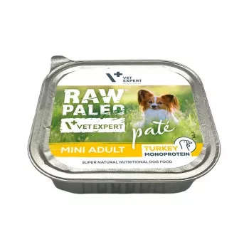 RAW PALEO Pate Mini Adult Beef - comida húmeda para perros - 150 g