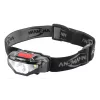 Ansmann HD70B - linterna frontal - negra - acrilonitrilo butadieno estireno (ABS) - plástico - IP44 - LED - 1 linterna