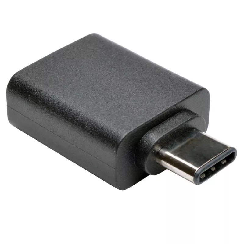 Adaptador USB Eaton Tripp Lite Series USB 3.1 Gen 1.5 USB-C a USB Type-A M/F 5 Gbps tablet smartphone - Adaptador USB - USB Type-A (H) a USB-C de 24 pines (M) - USB 3.1 - negro (U428-000-F)