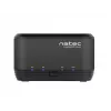 Base de acoplamiento para discos duros 2,5/3,5 USB 3.0 Natec Kangaroo Dual, función de clonación, fuente de alimentación