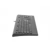Natec Barracuda - teclado - US - negro - teclado - inglés US - negro